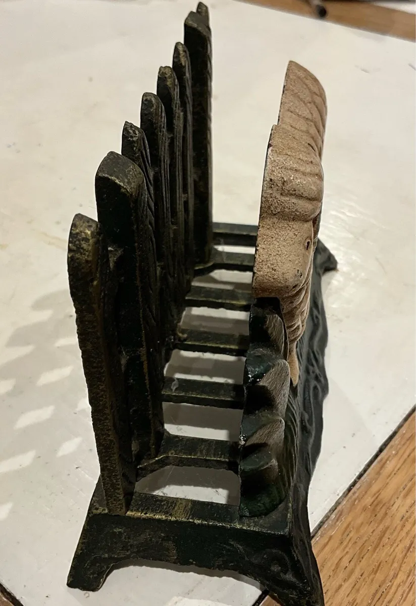 Cast Iron Napkin Holder/Door Stop - Image 4