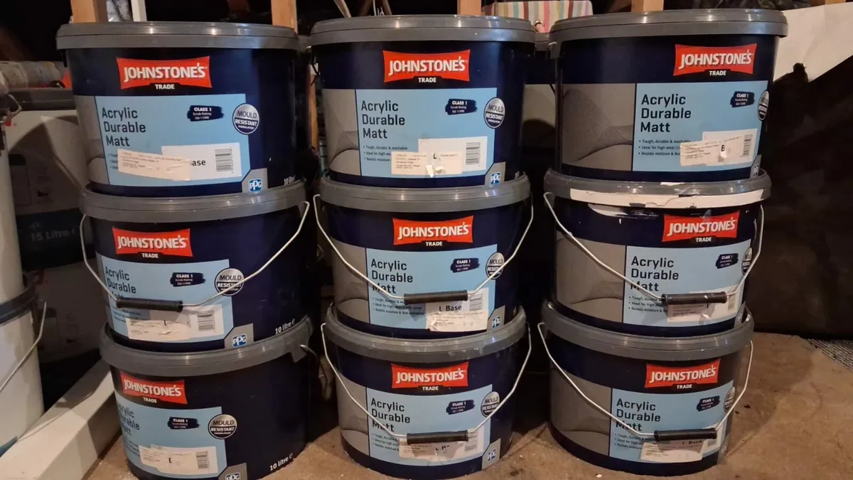 BRAND NEW PAINTS GARAGE SALE. HALF PRICE - Image 1