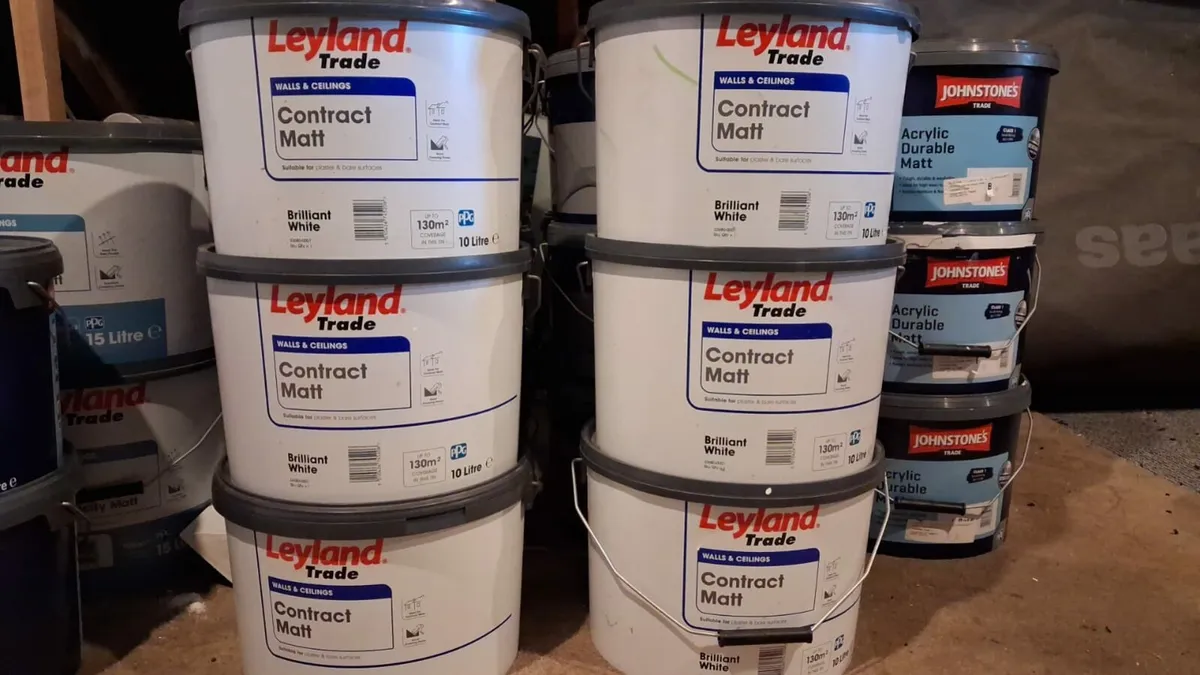 BRAND NEW PAINTS GARAGE SALE. HALF PRICE - Image 3