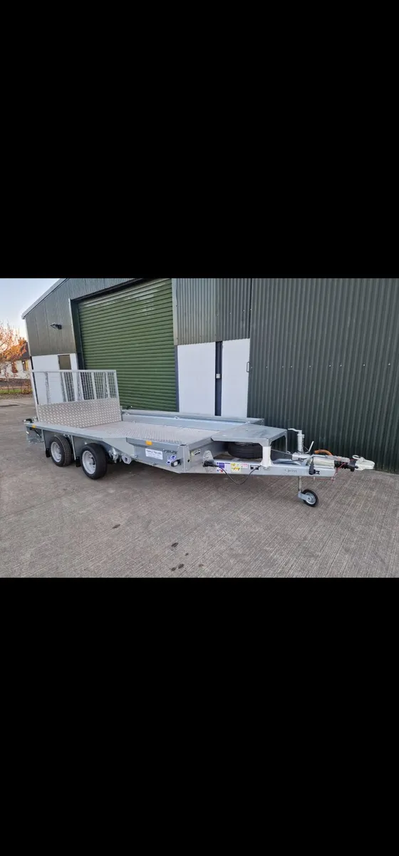 Ifor Williams Plant trailer - Image 1