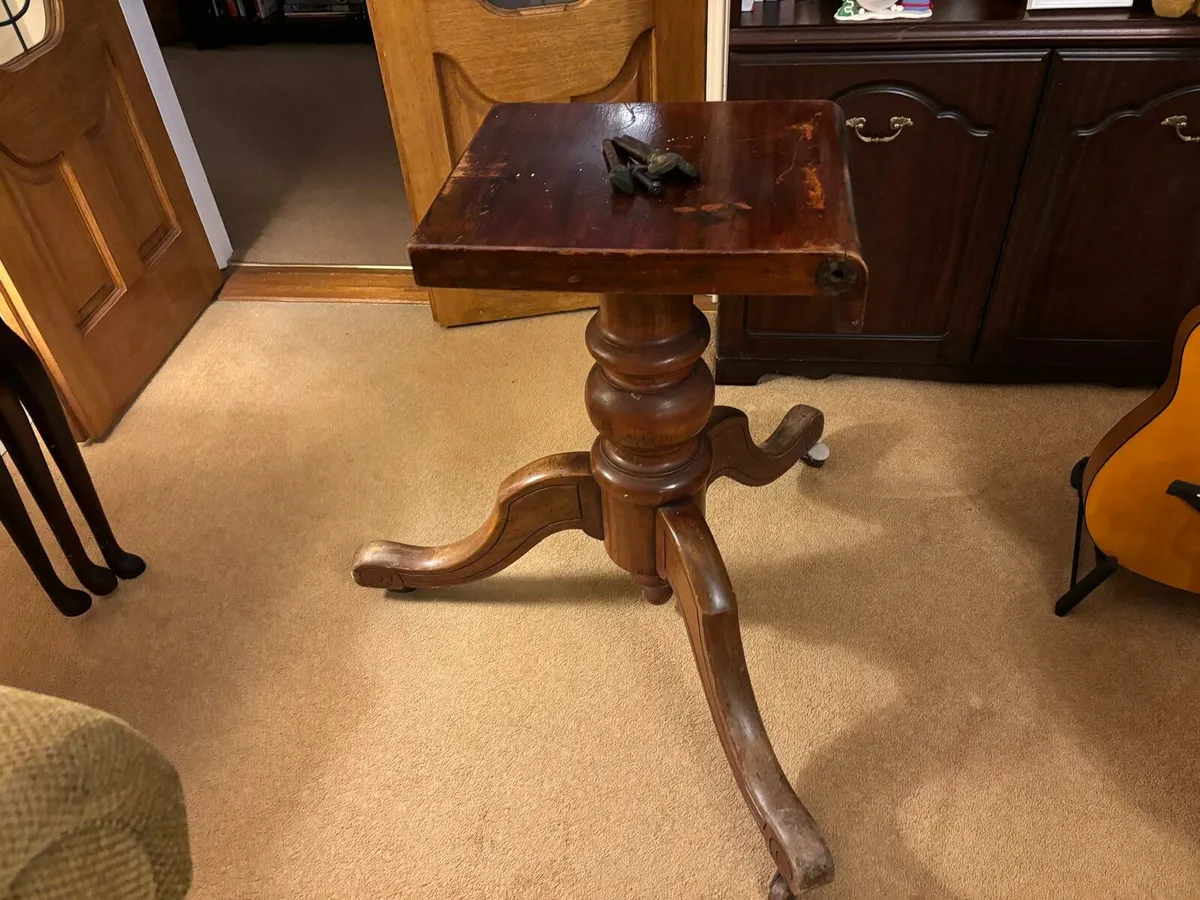 Antique dining table - Image 2