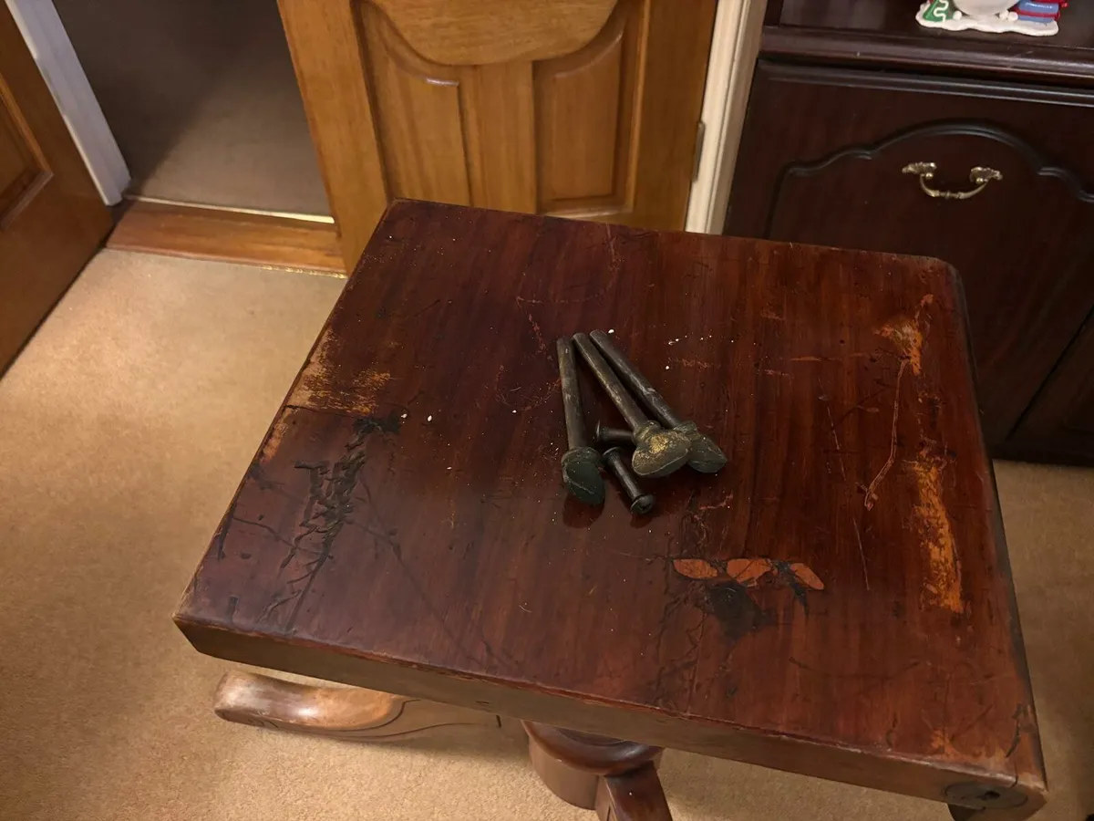 Antique dining table - Image 3