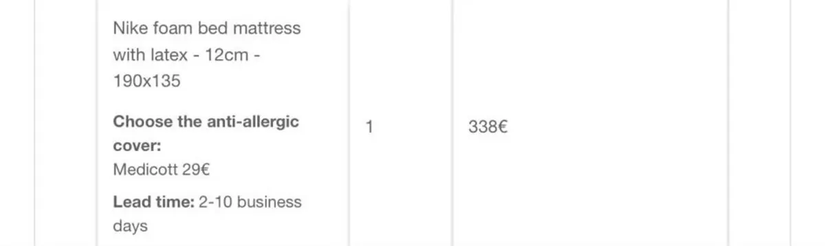 New Mattress, Duvet & Protector - Image 3