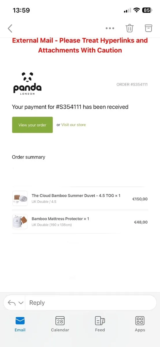 New Mattress, Duvet & Protector - Image 4