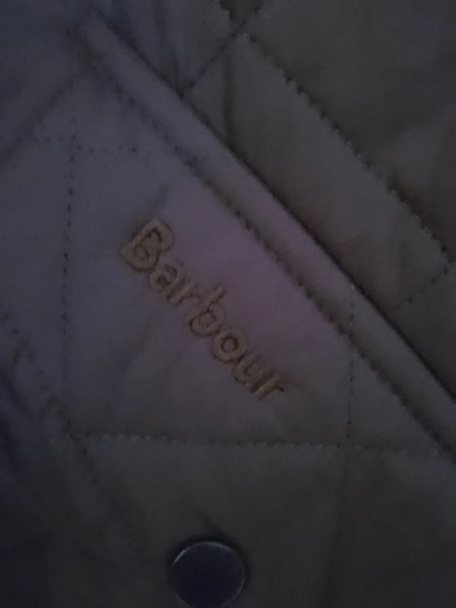 Barbour Chelsea quilted jacket L - Image 1