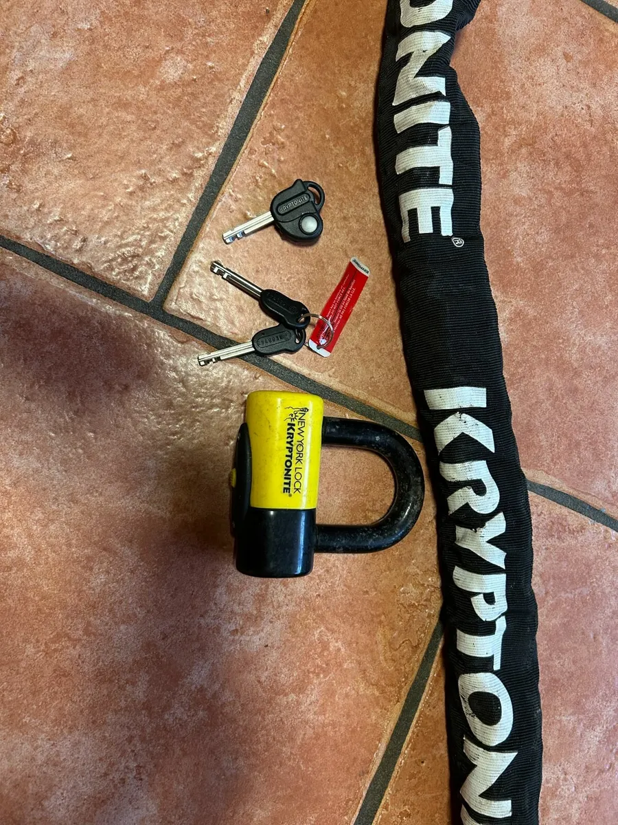 Kryptonite New York Fahgettaboudit Chain & Lock - Image 2