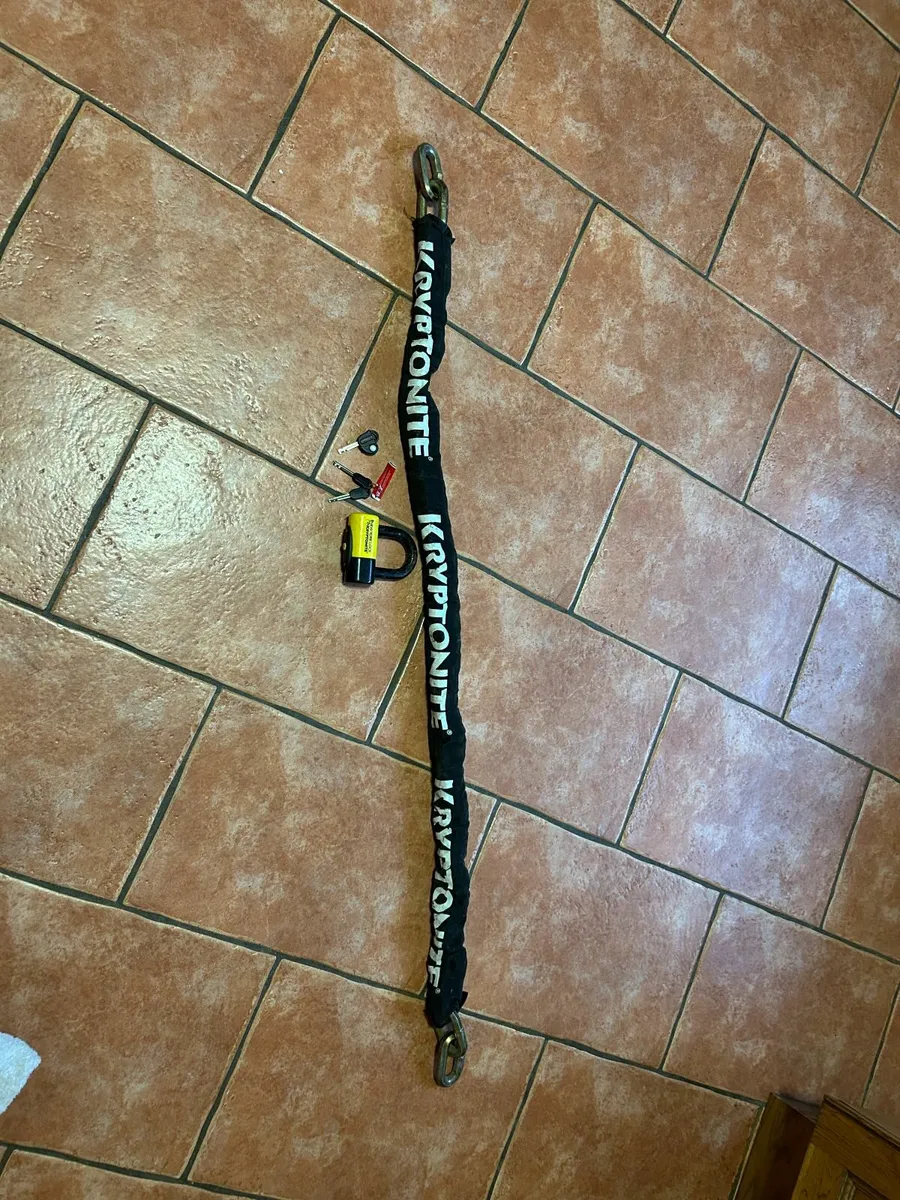Kryptonite New York Fahgettaboudit Chain & Lock - Image 1