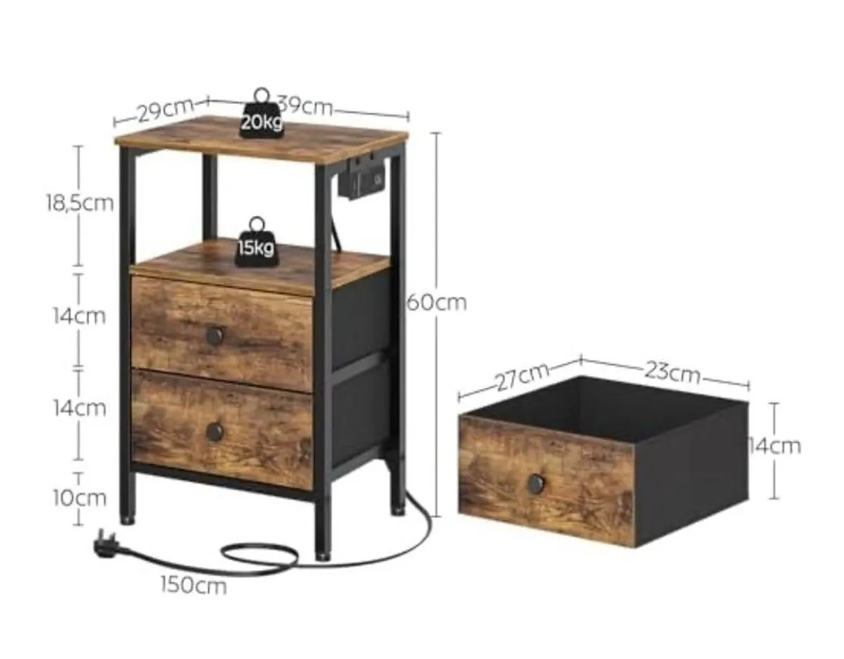 Bedside Lockers - Image 2