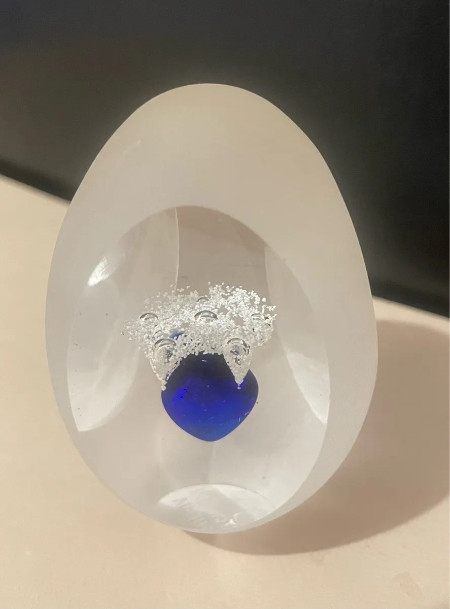 Glass Paperweight - Artcristal Bohemia - Image 2