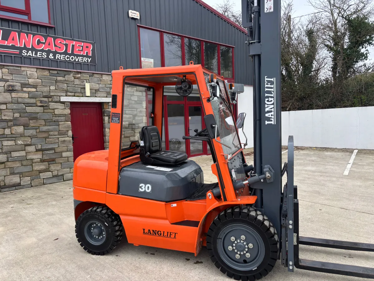 New forklift 3 ton Isuzu engine - Image 3
