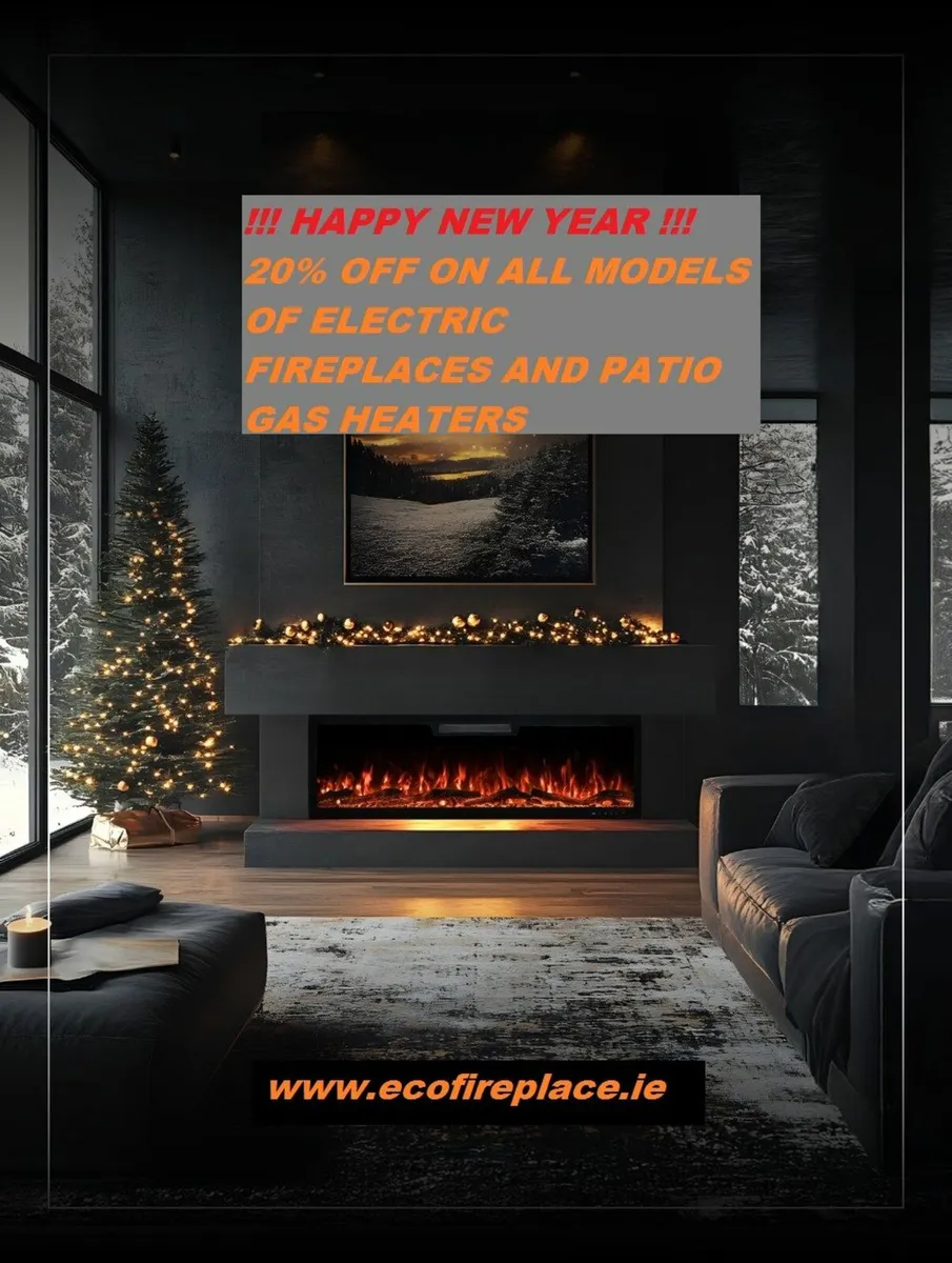 Electric fireplaces. NEW Year Special Offer.20%OFF - Image 1