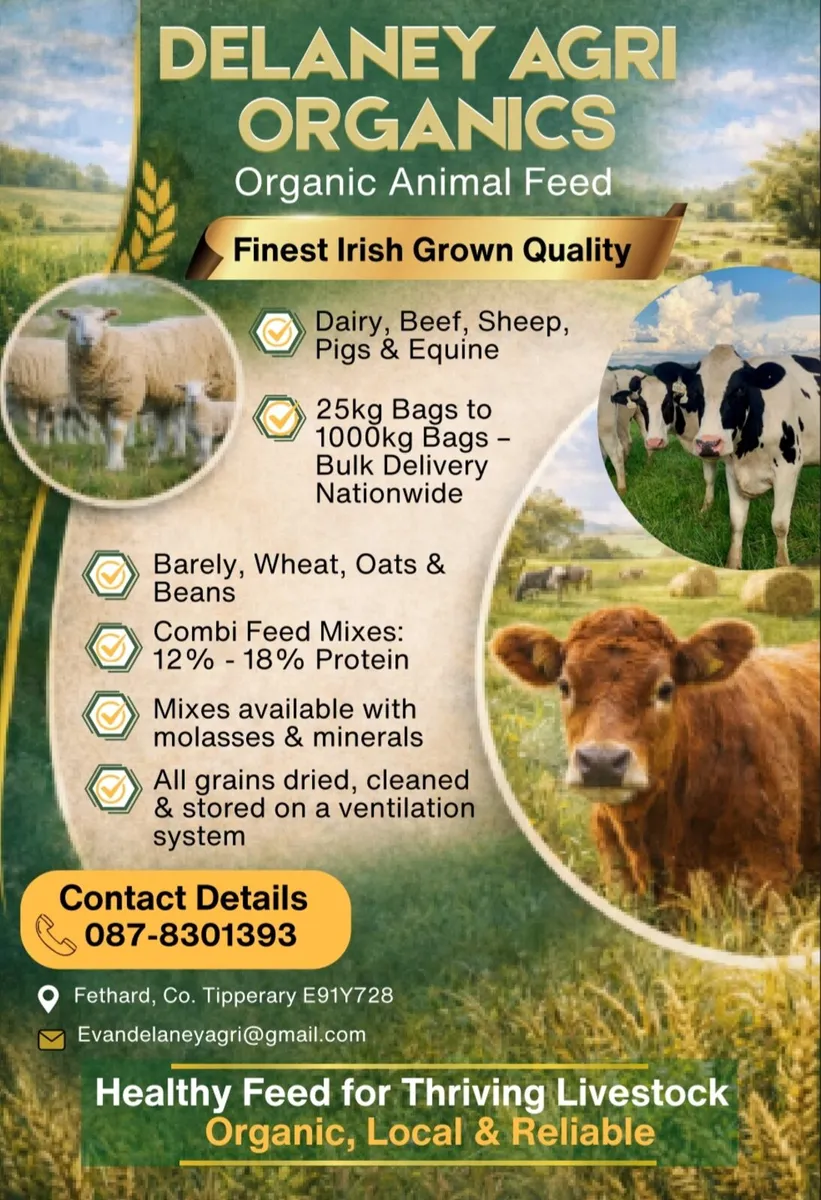 🌾 Organic Feeds 🌾 Delaney Agri Organics - Image 1