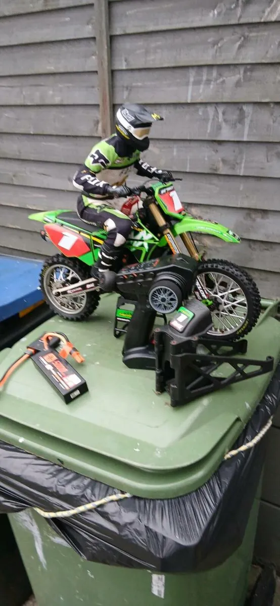 Losi pro moto mx rc motorcycle - Image 2