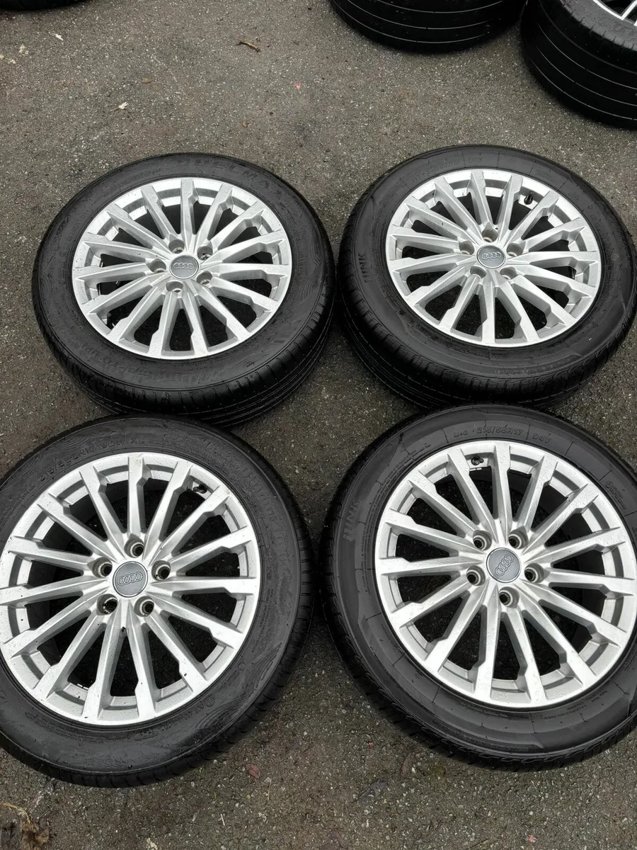Original R17 Audi A3 Alloy wheels - Image 1