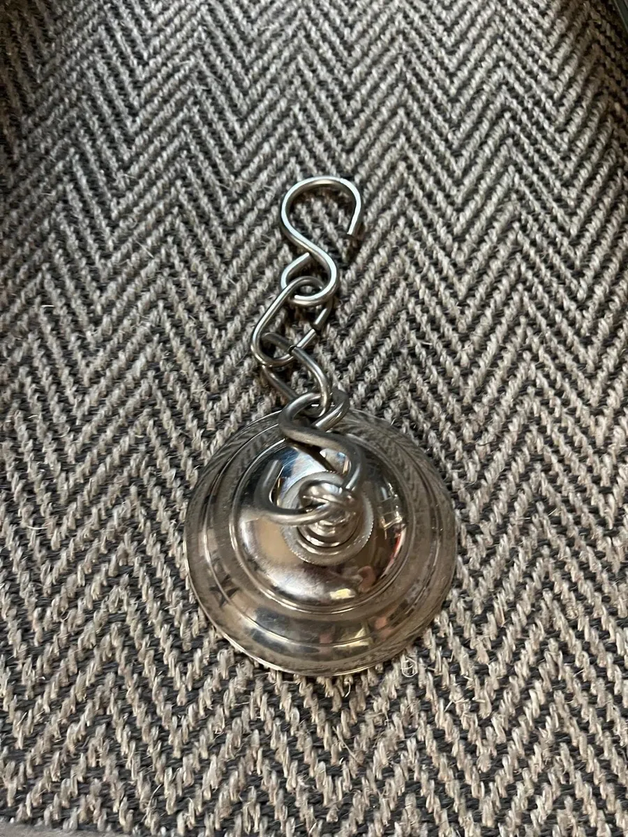 Eichholtz large chrome lantern - Image 3