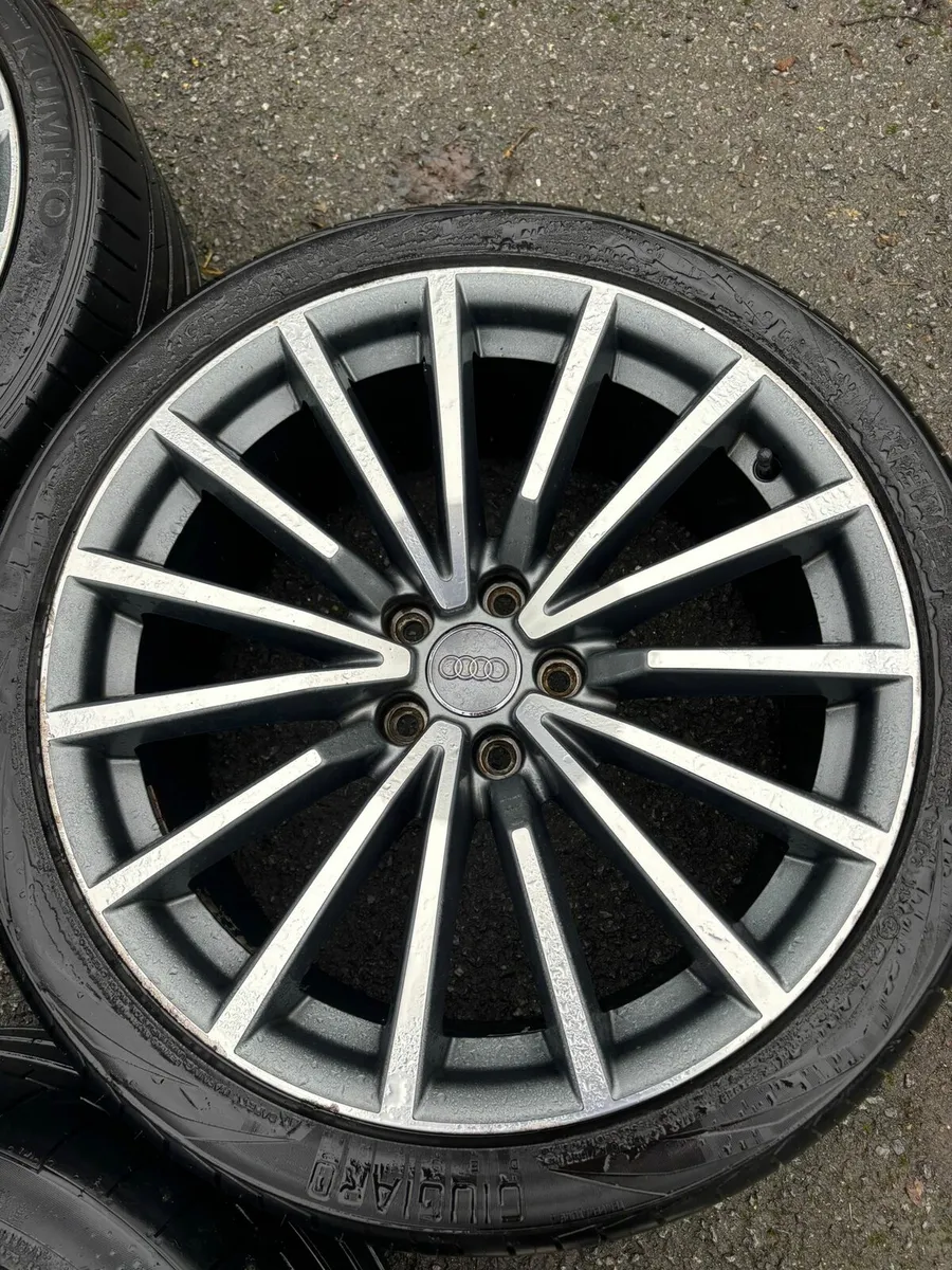 R19 GENUINE Audi A5 S-line alloy wheels - Image 4