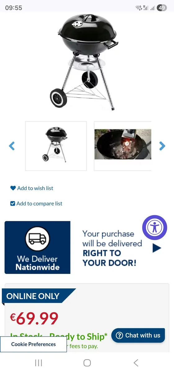 Grill Meister Kettle Barbecue Brand New (Box) - Image 1