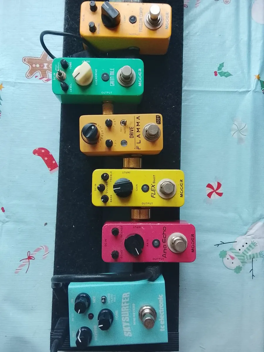 Mooer tc electonics pedal board - Image 1