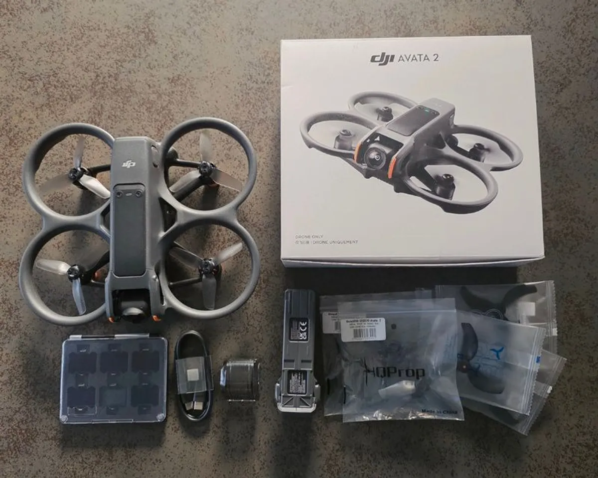 DJI Avata 2 drone only + extra battery. - Image 1