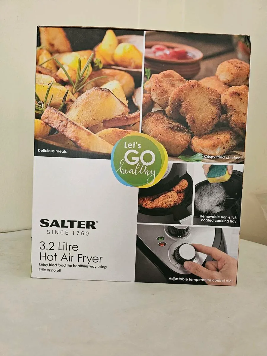 Latest Salter Hot Air Fryer 3.2L (Brand New) - Image 3