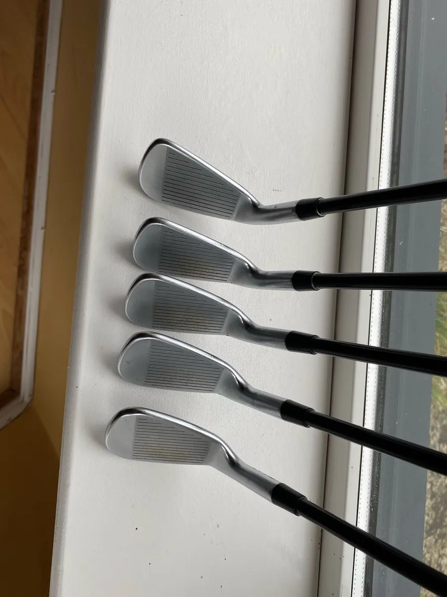 Ping I blade irons graphite shafts - Image 4