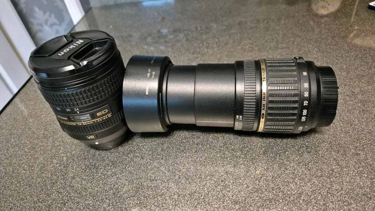 Nikon Lens and Tamron for Nikon - Image 1