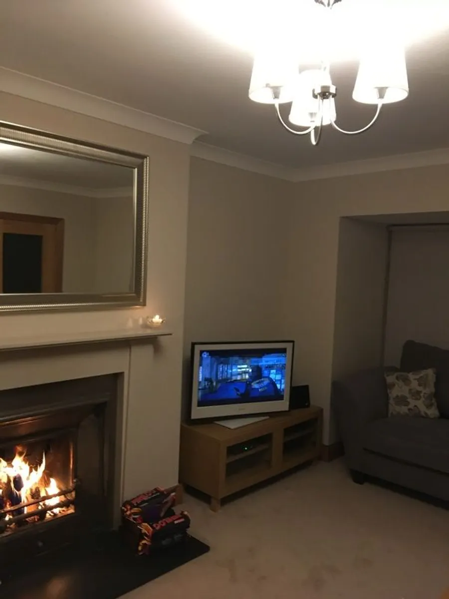 Large metal framed wall mirror, from ikea - Image 2