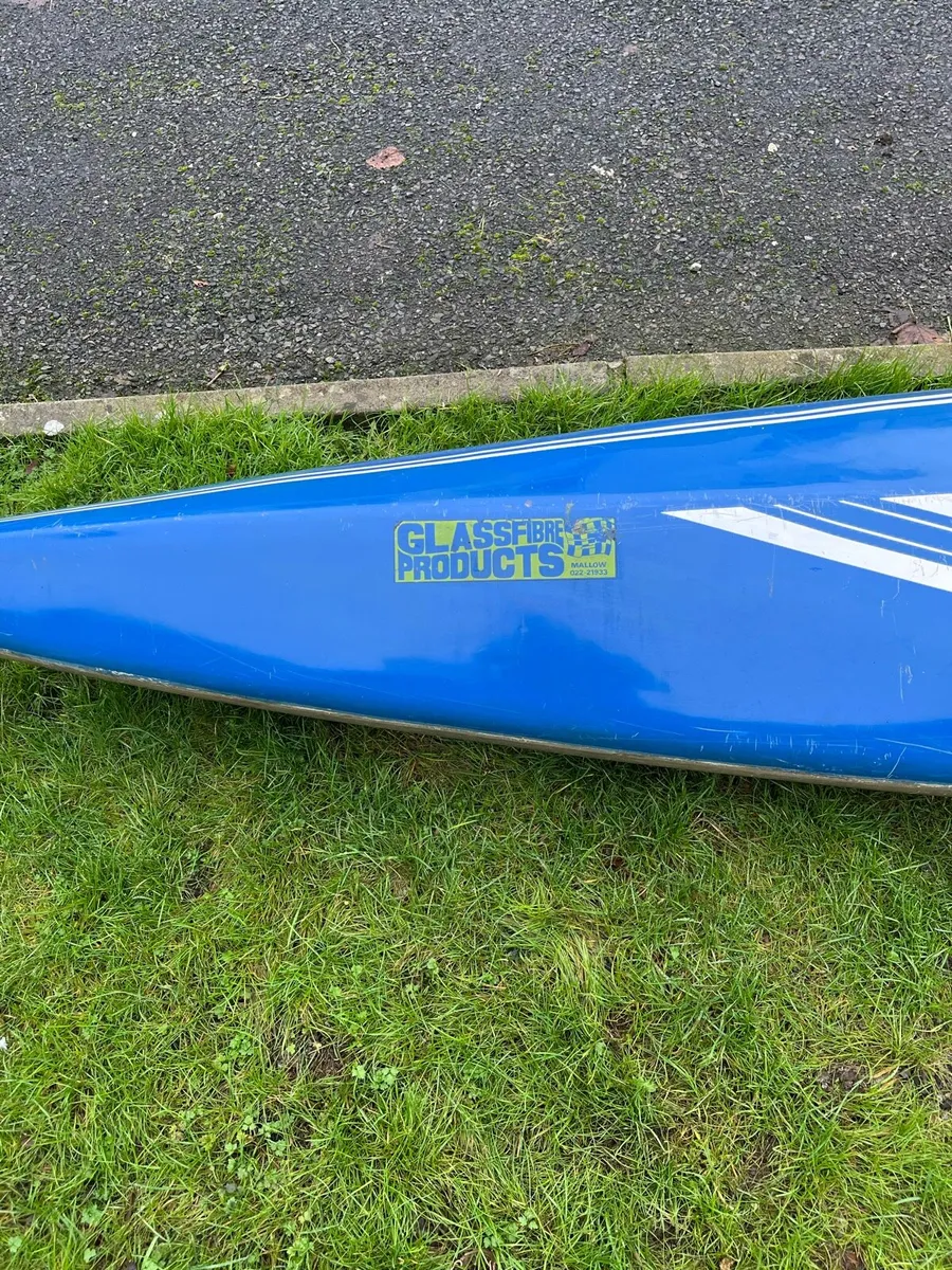 13ft fiberglass canoe - Image 2