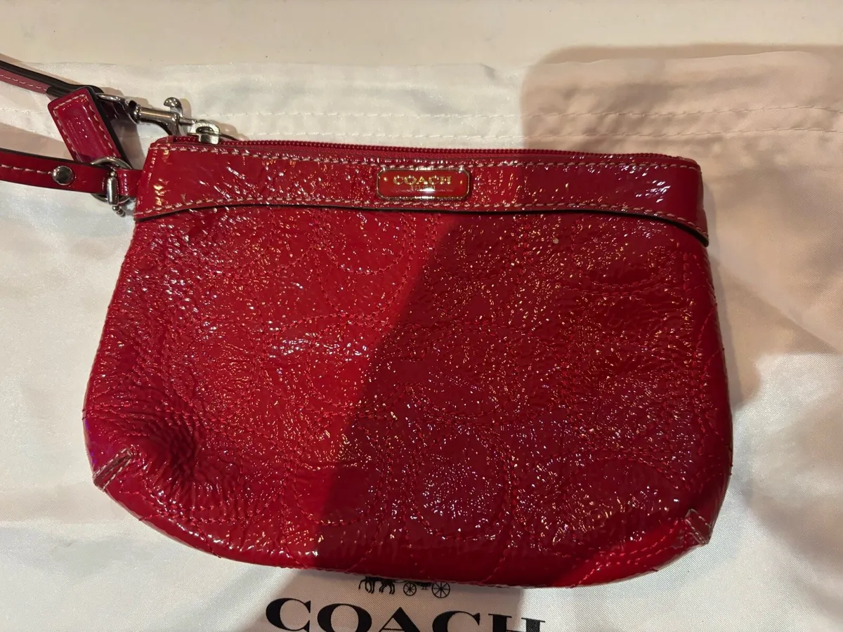 Coach Red clutch - Image 1