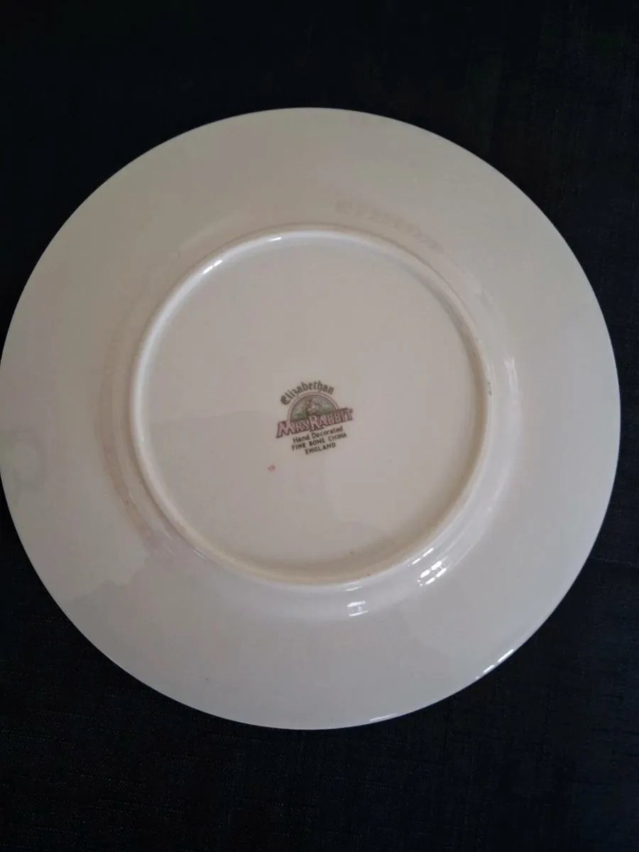 Mrs Rabbit Birthday Plate - Image 2