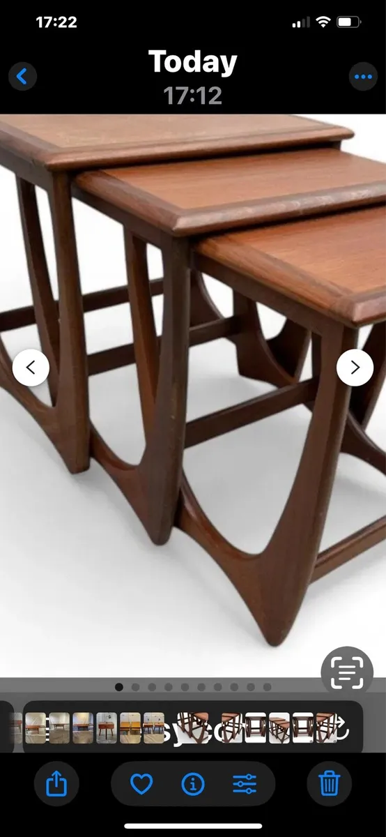 Mid century G plan nesters - Image 3