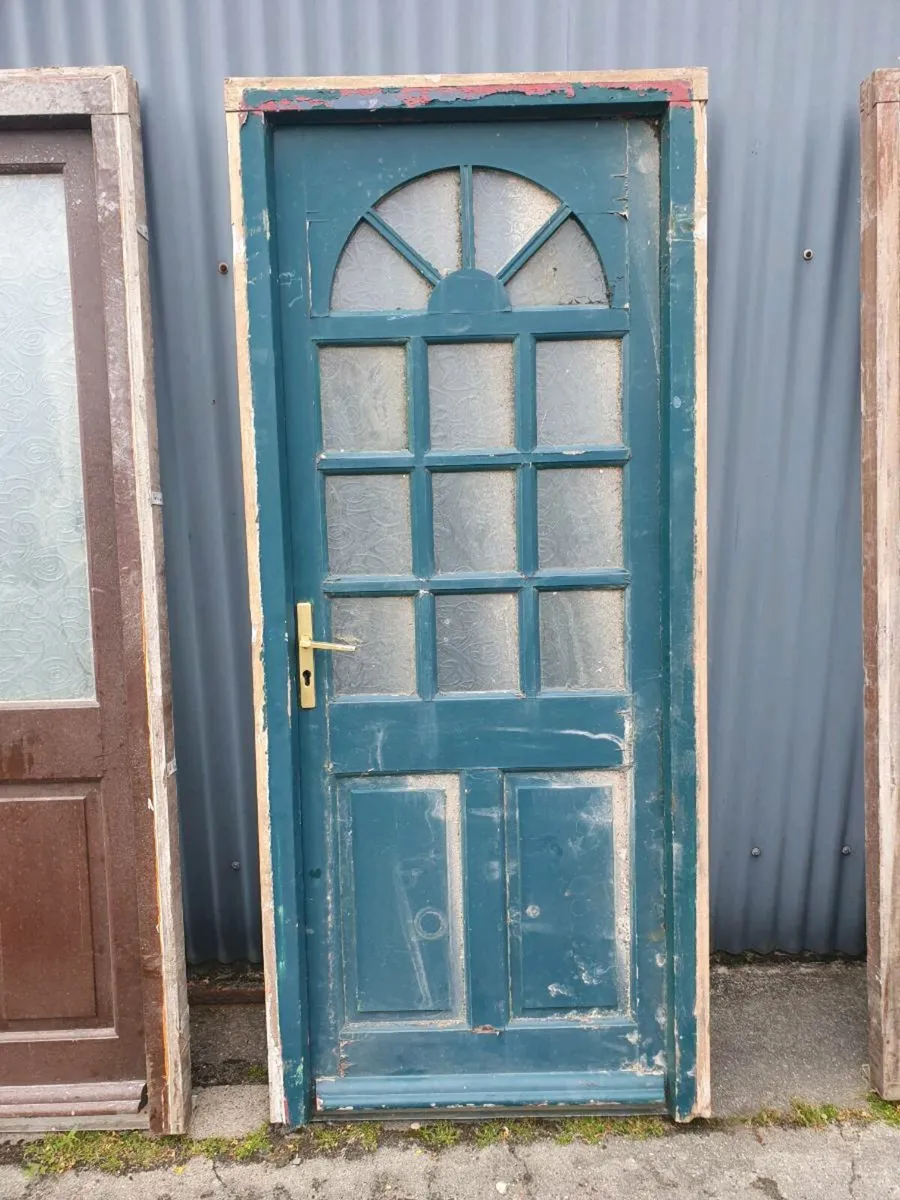 Teak external doors - Image 1