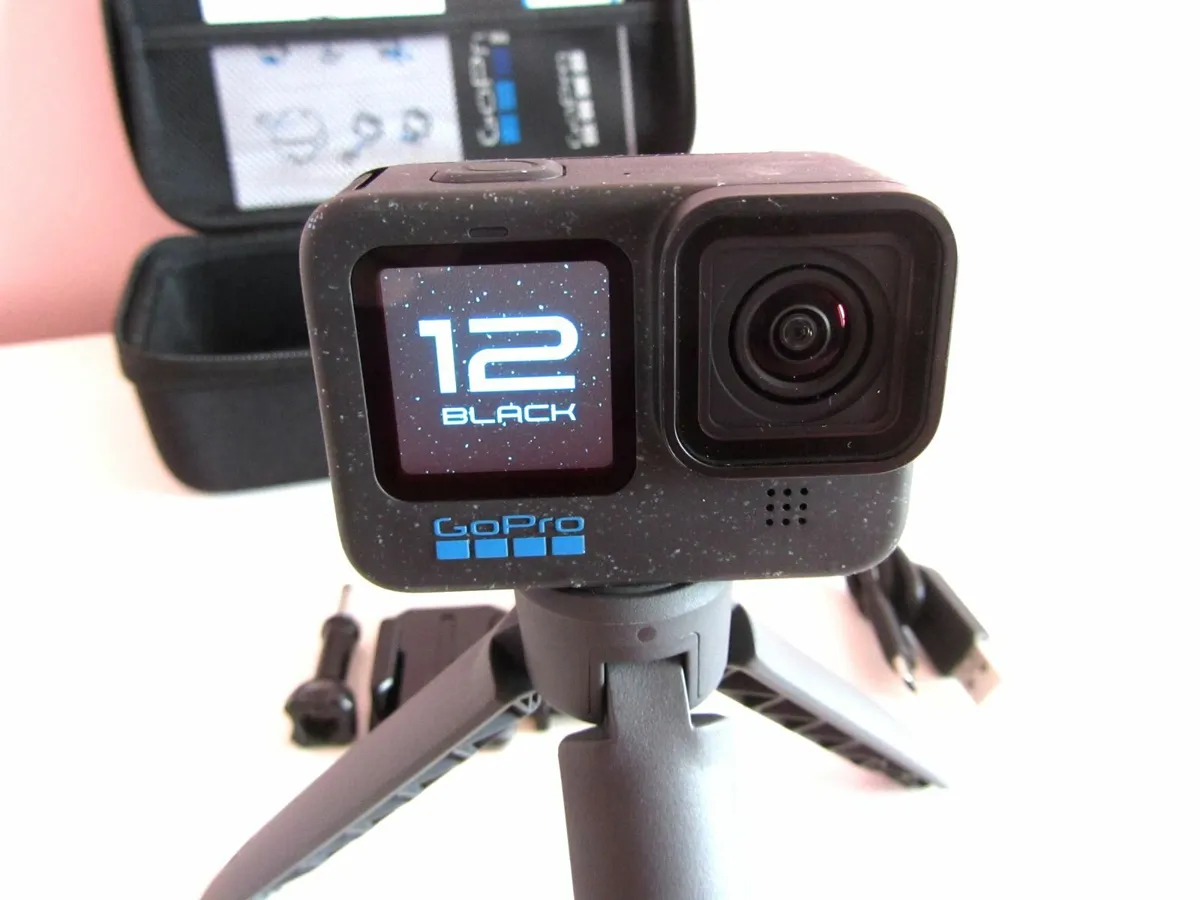Gopro HERO12 Black 5.3K Video 27MP Action Camera - Image 1