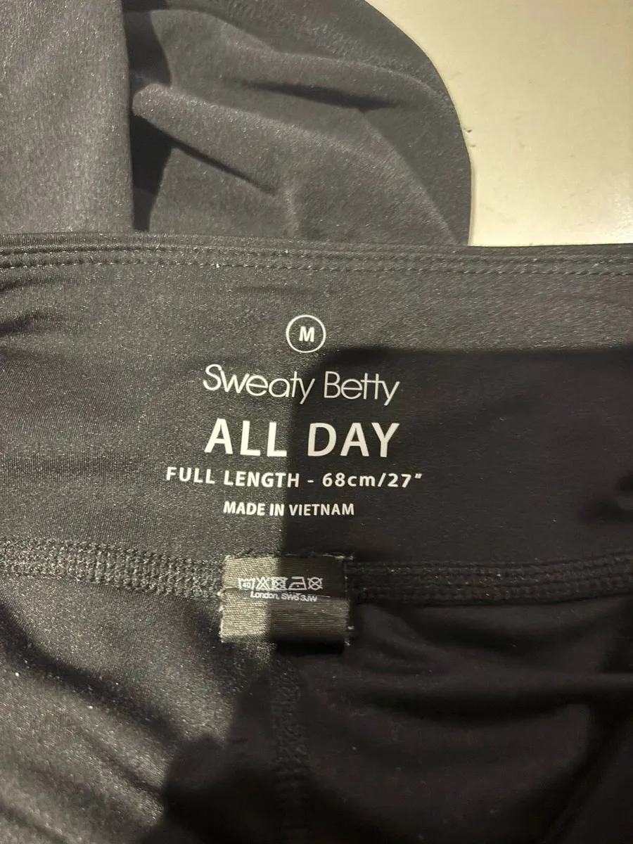 Sweaty Betty Black leggings All Day Full length M - Image 4