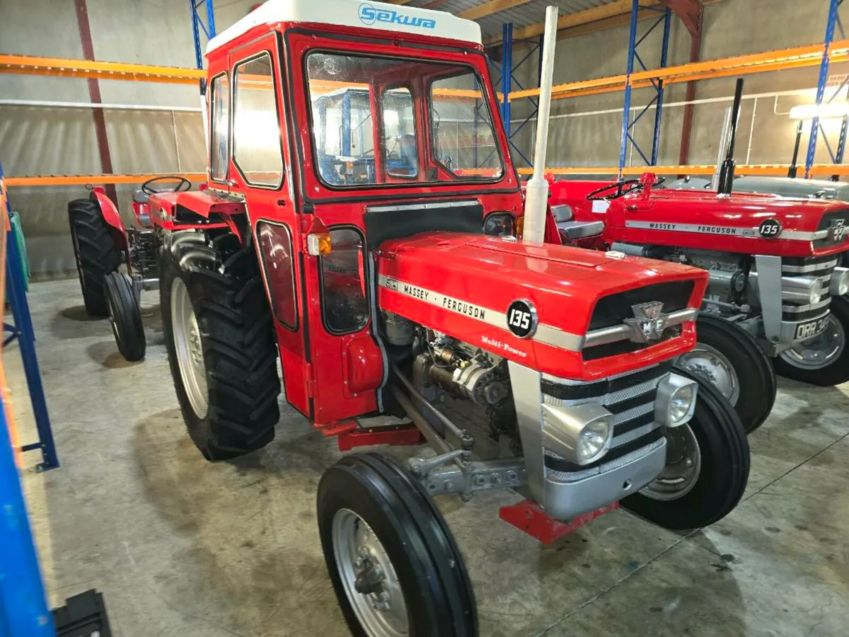 Massey 135 multi power cab power steering - Image 3