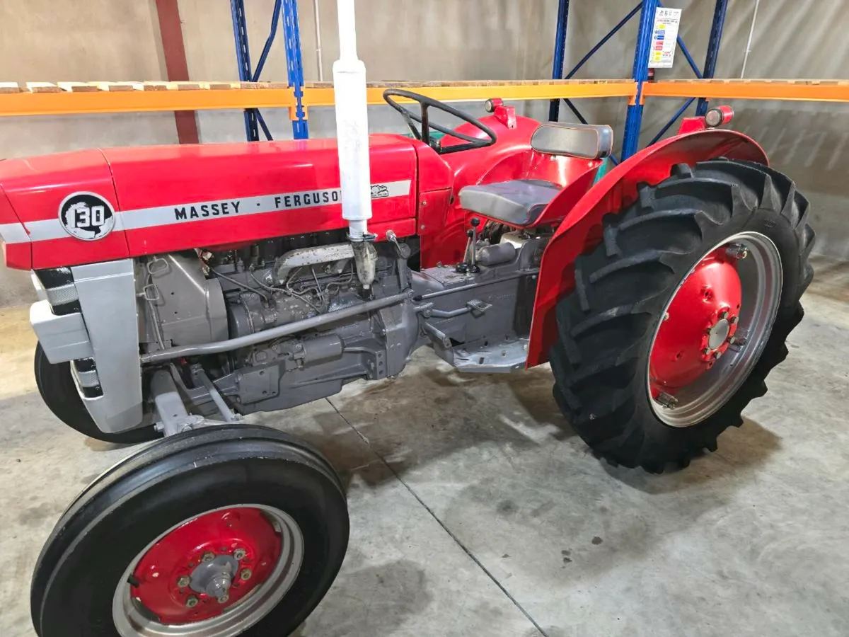 130 massey ferguson vintage tractor good order - Image 1
