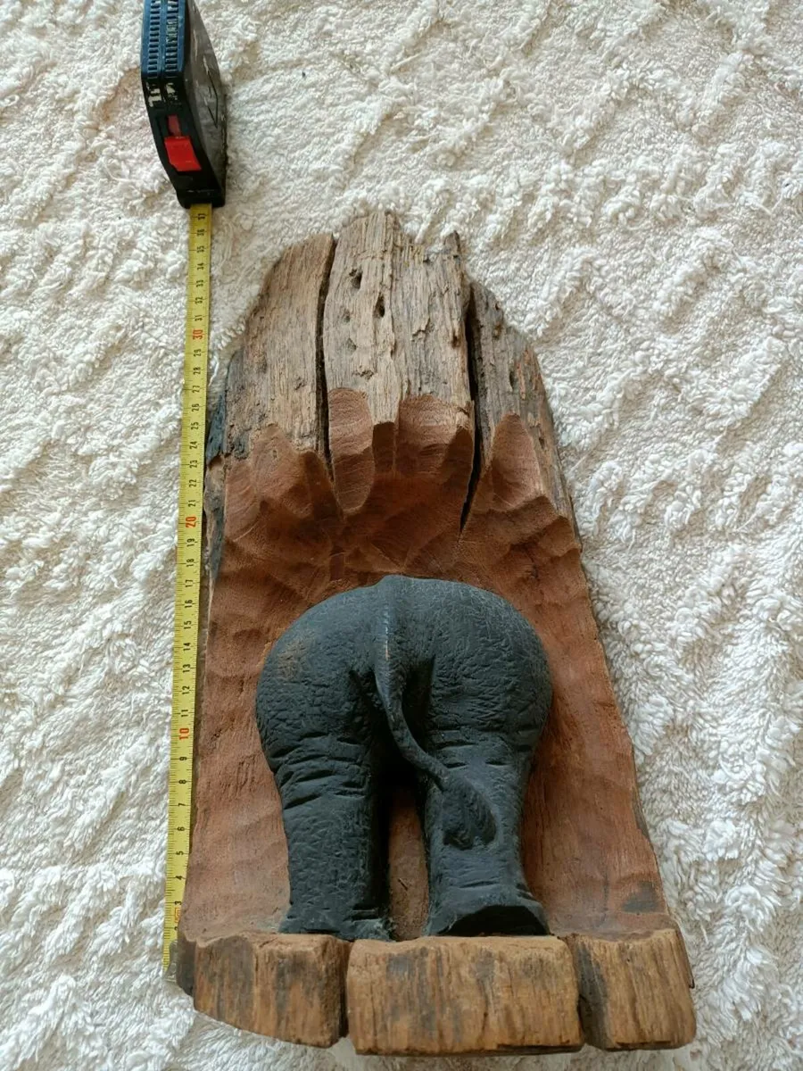 Sculpure Africa Elefant - Image 1