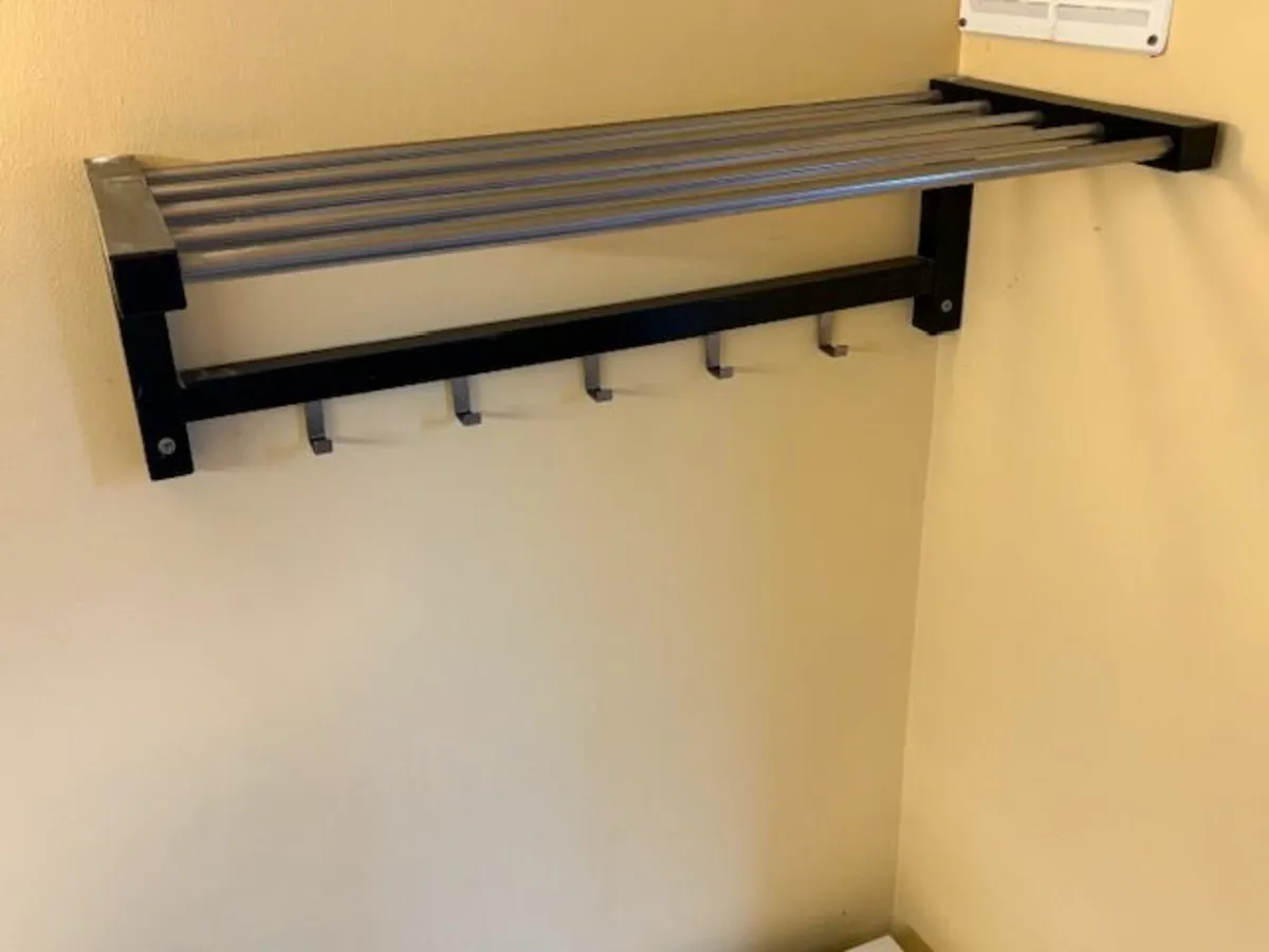 Shoe rack cupboard  and  coat hangers - Image 3