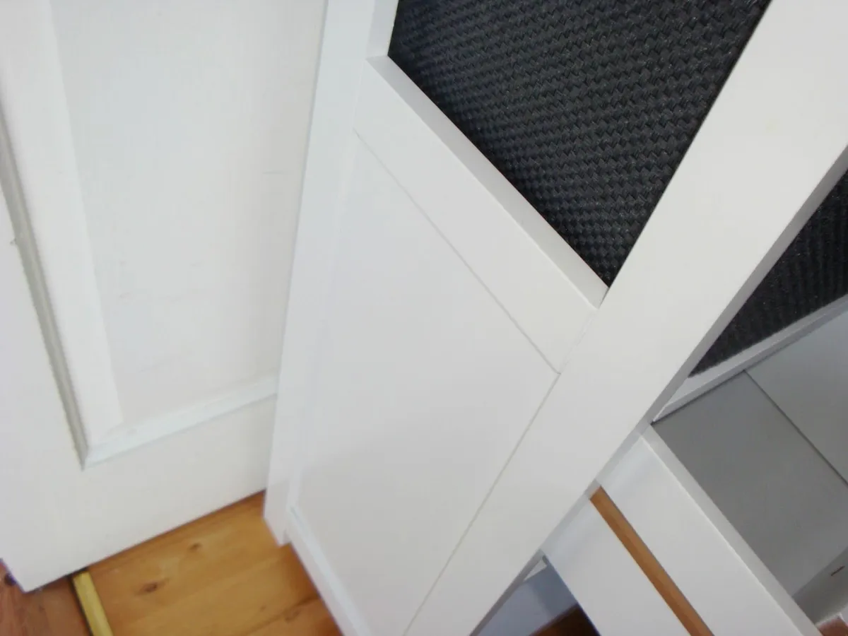 Bathroom white storage cabinet - Image 3