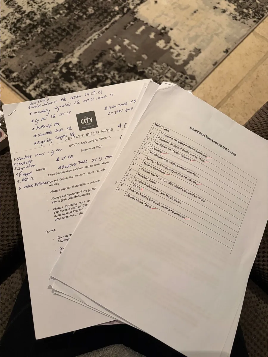 Equity and Trusts Law FE1 Manual - Image 2