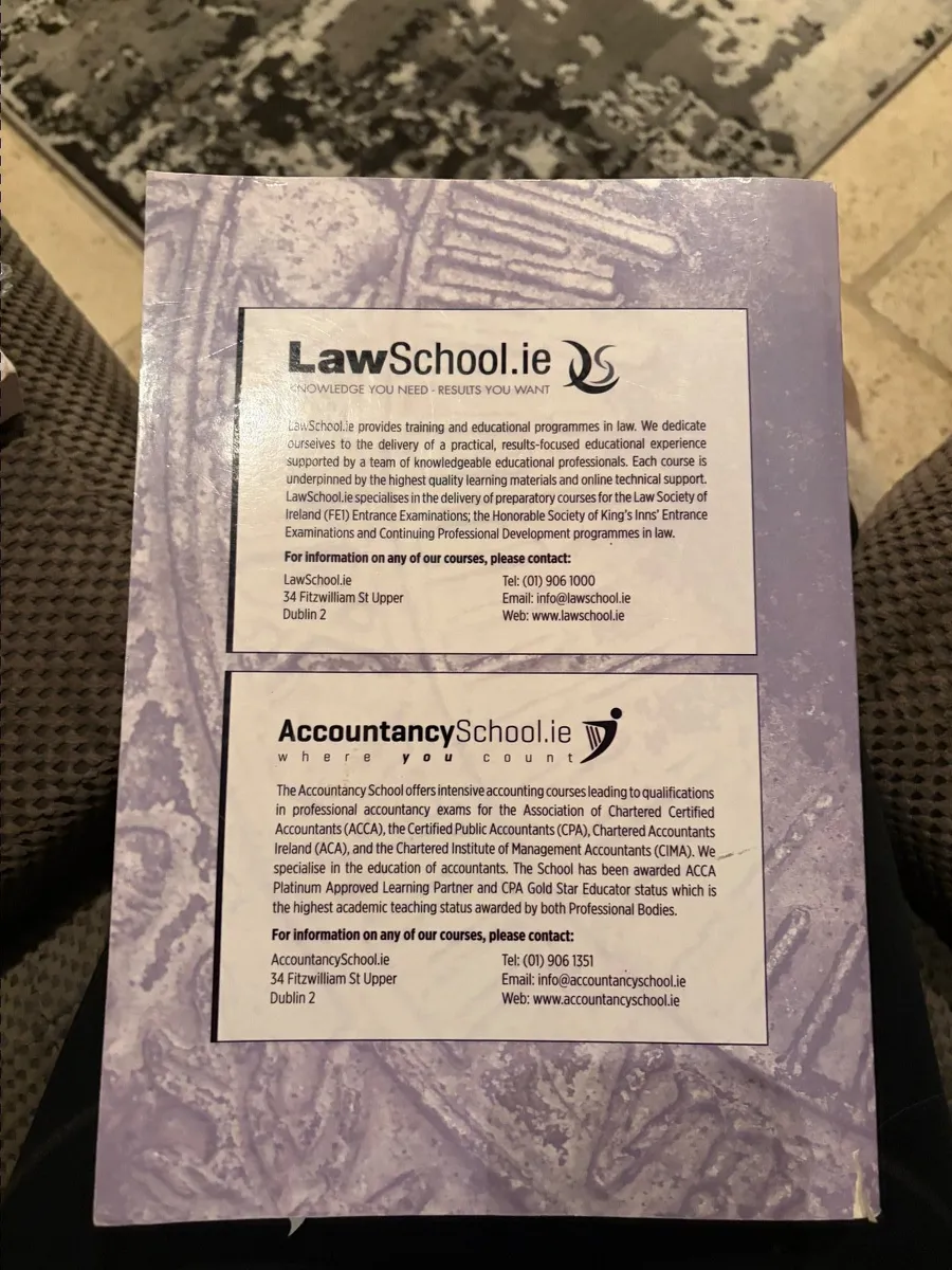 Equity and Trusts Law FE1 Manual - Image 3