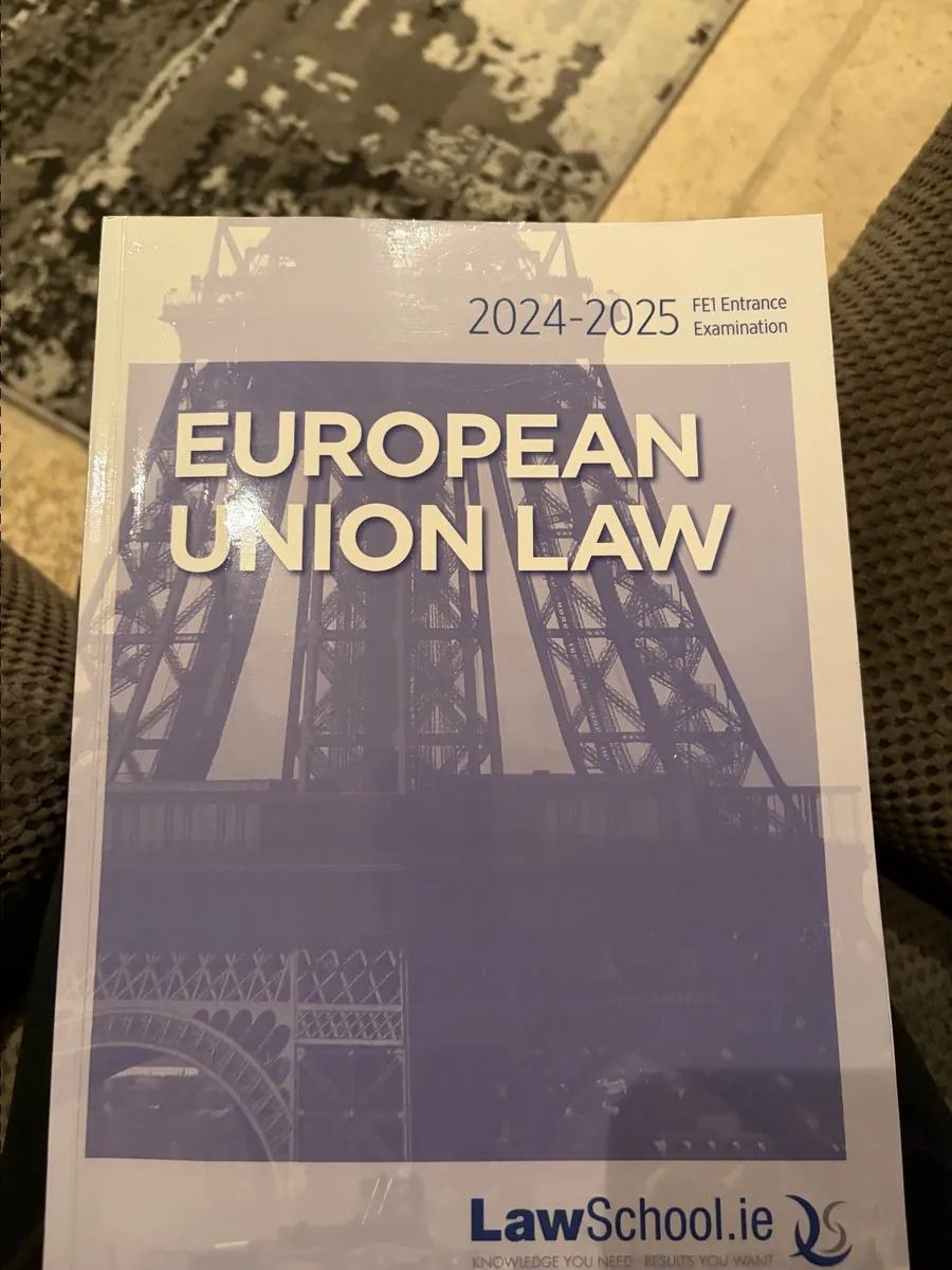 EU Law FE1 Manual - Image 1