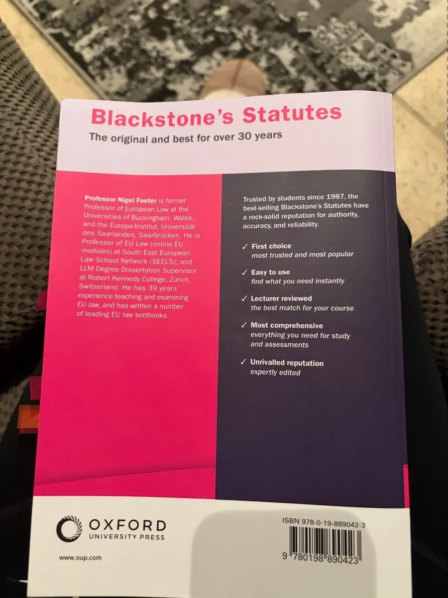 Blackstones Statutes 34th Edition - Image 3