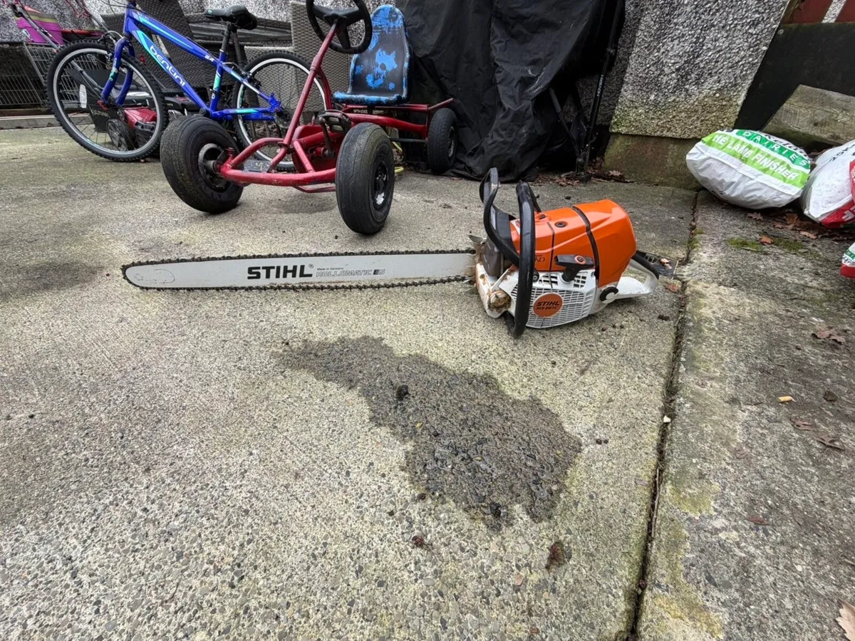 MS661 Stihl chainsaw