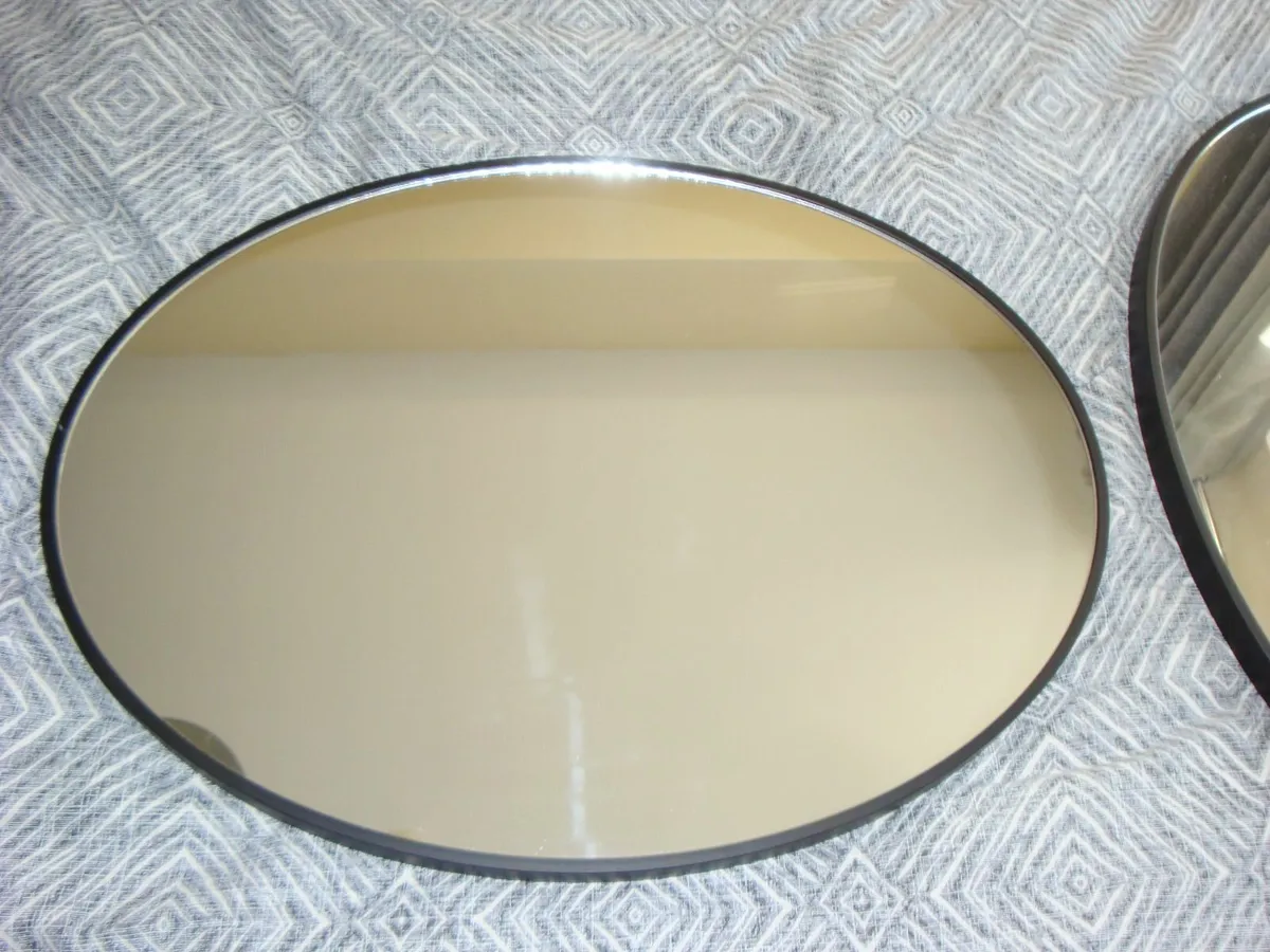 TWO oval mirrors - Image 4