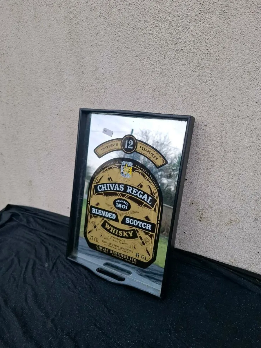 Chivas regal mirror tray postage possible - Image 2