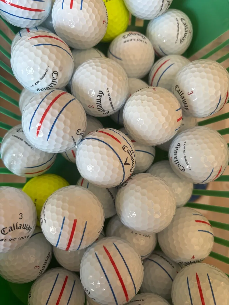 24 Callaway Triple Track Golf Balls Grade A