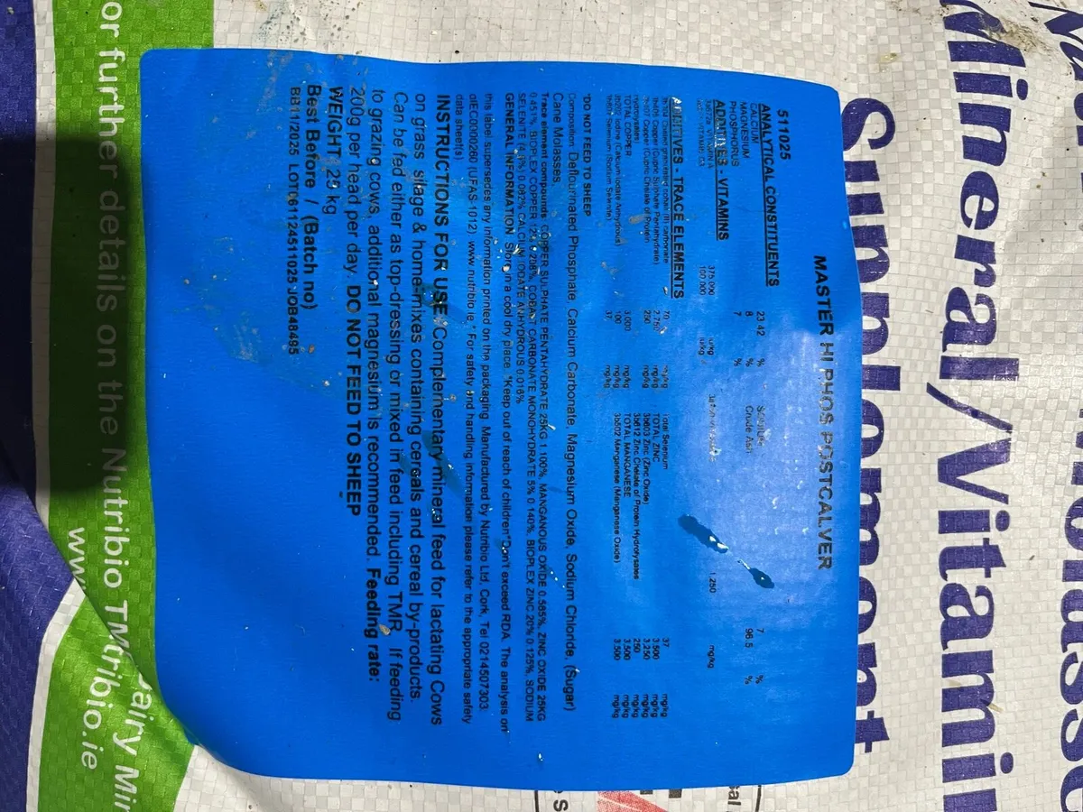 Precalver Elite Dry cow mineral - Image 4