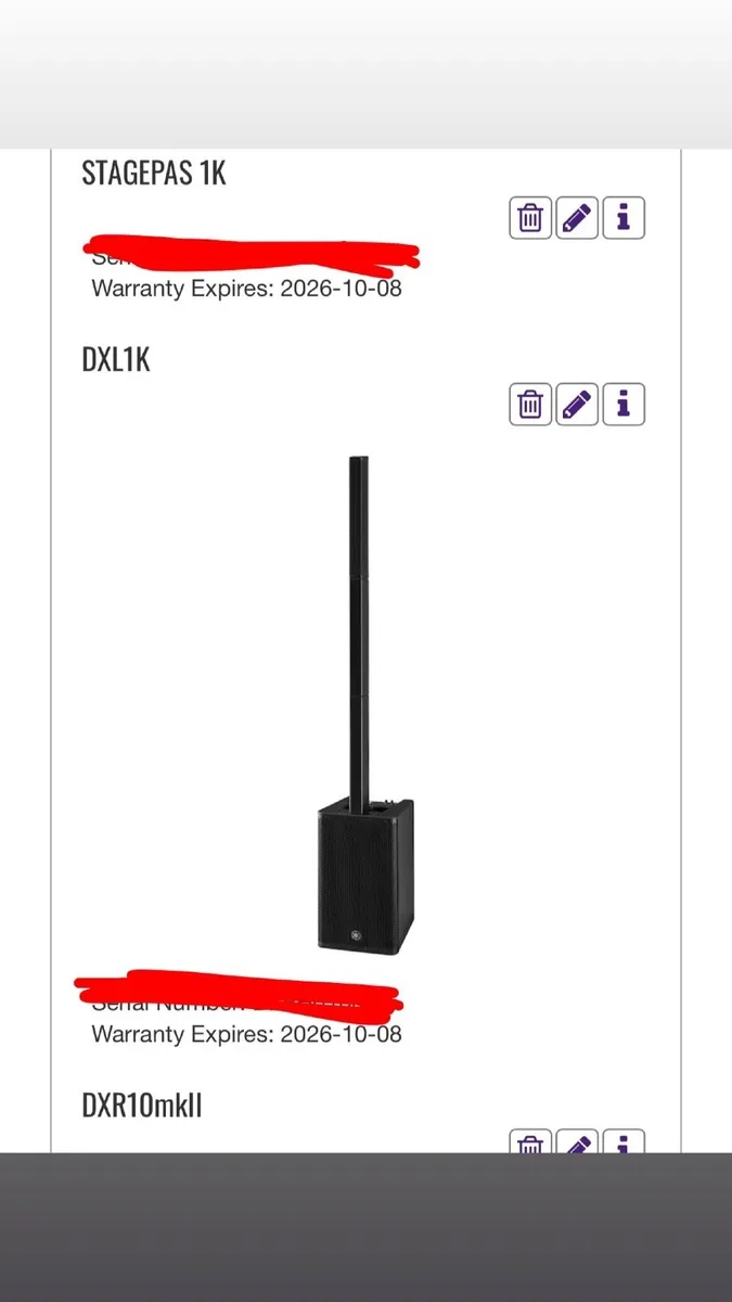 DJ / Band Equipent for sale Stage Pass 1k Bundle - Image 3