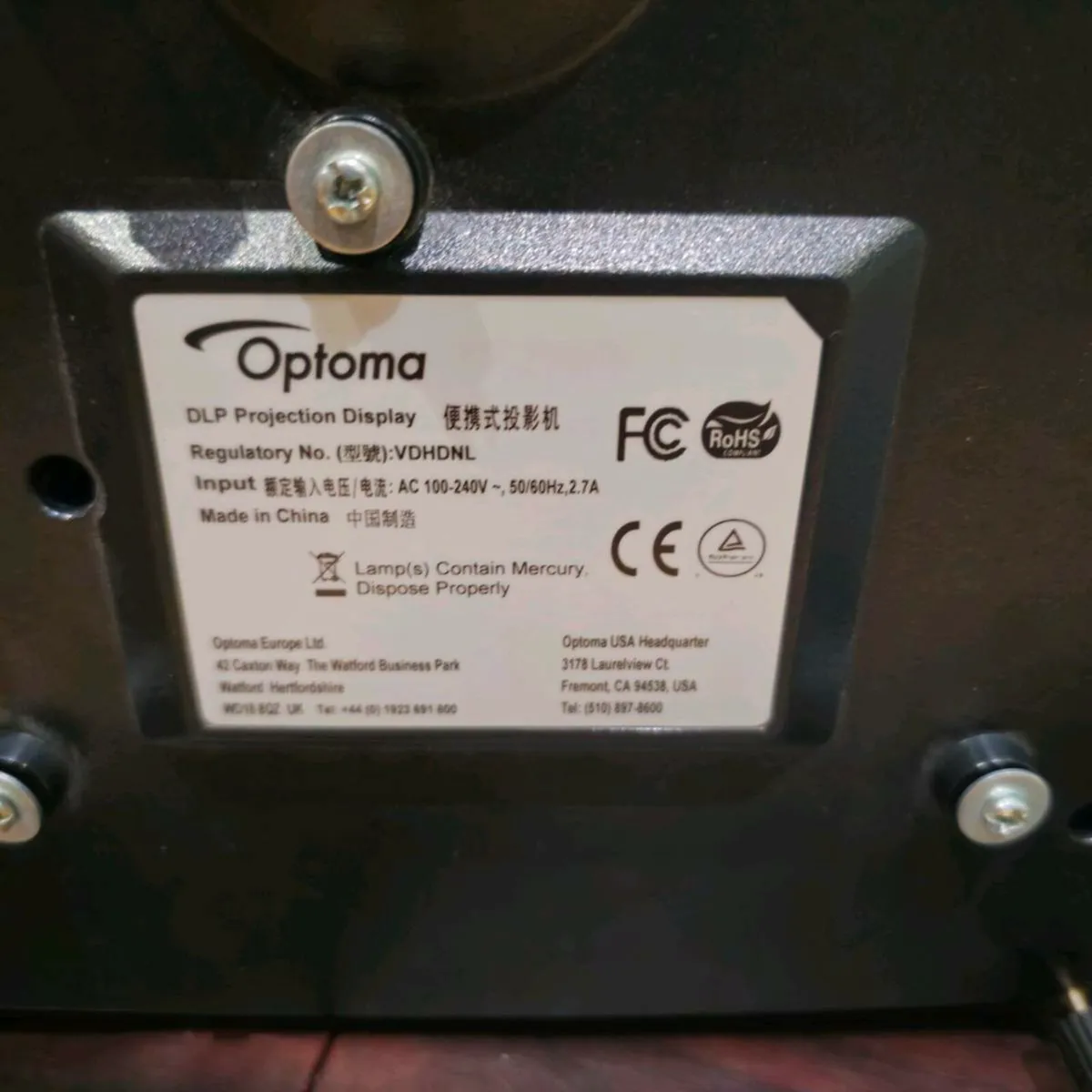 Optoma projector. 1080P HD - Image 2